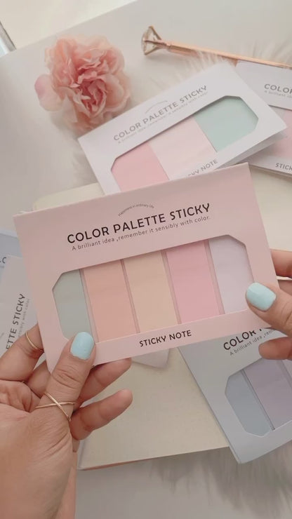 Color Palette Sticky notes | 3 shades in a pack