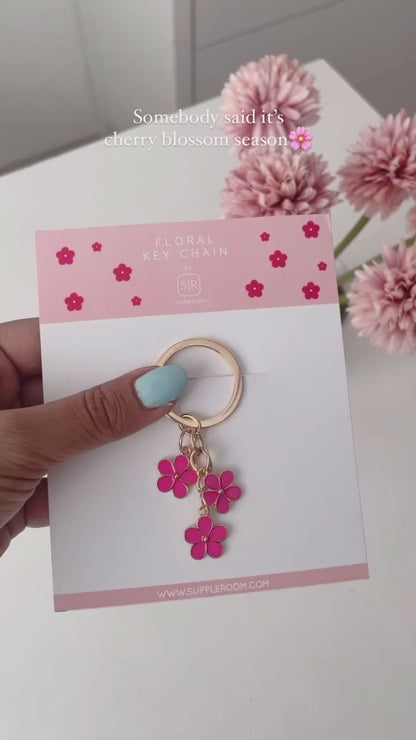 Dainty Floral KeyChain