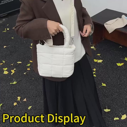 Puff & Go Quilted Crossbody Bag