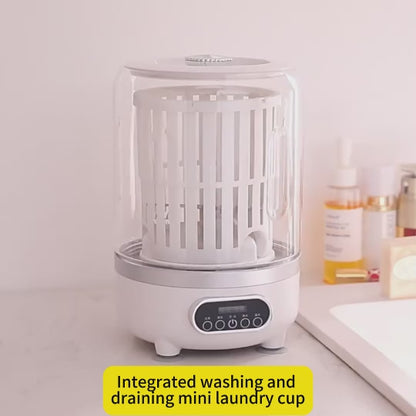 Blush Wash 3-in-1 Cordless Mini Portable Washing Machine with Spin Basket | 3 Litre