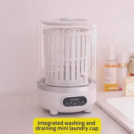 Blush Wash 3-in-1 Cordless Mini Portable Washing Machine with Spin Basket | 3 Litre