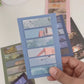 Aesthetic Landscape Index book tab series/ sticky notes/ page flags | 90 sheets each