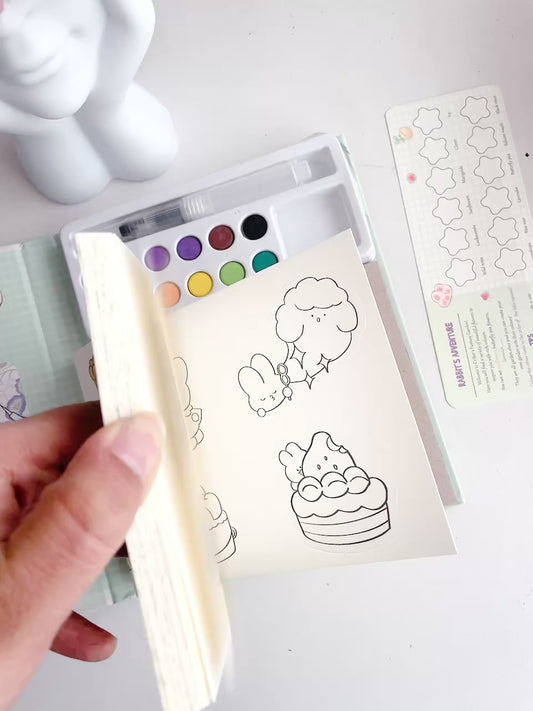 Sweet Pause coloring book