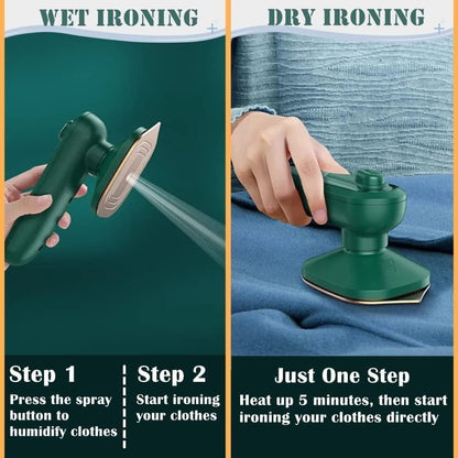 Sleek & portable Mini Ironing Machine for home & travel - Supple Room