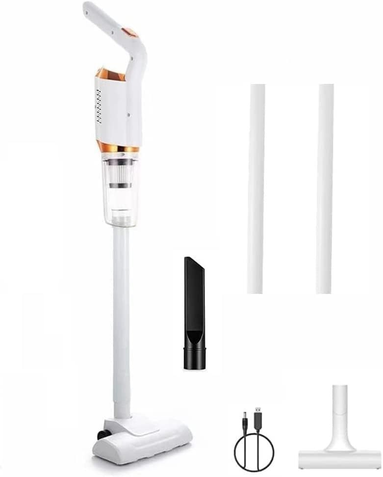 Stylish Cordless Vacuum Cleaner | White & Rose gold detailing - Supple Room