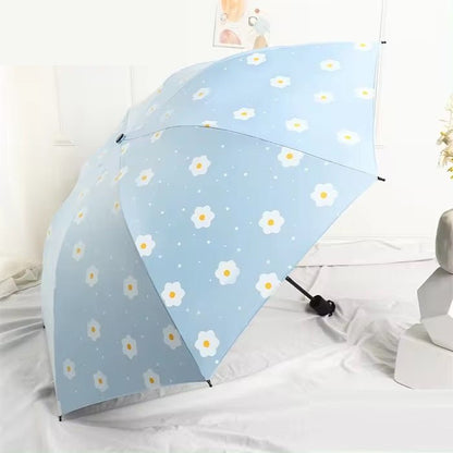 Sunshine Floral Sky Automatic Umbrella | Available in 2 Colours | UV Protection - Supple Room