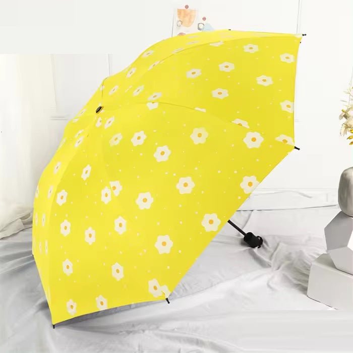 Sunshine Floral Sky Automatic Umbrella | Available in 2 Colours | UV Protection - Supple Room