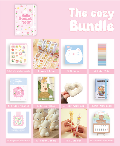 My Cozy Life 2026 Annual Planner with dates | Open for PREORDER