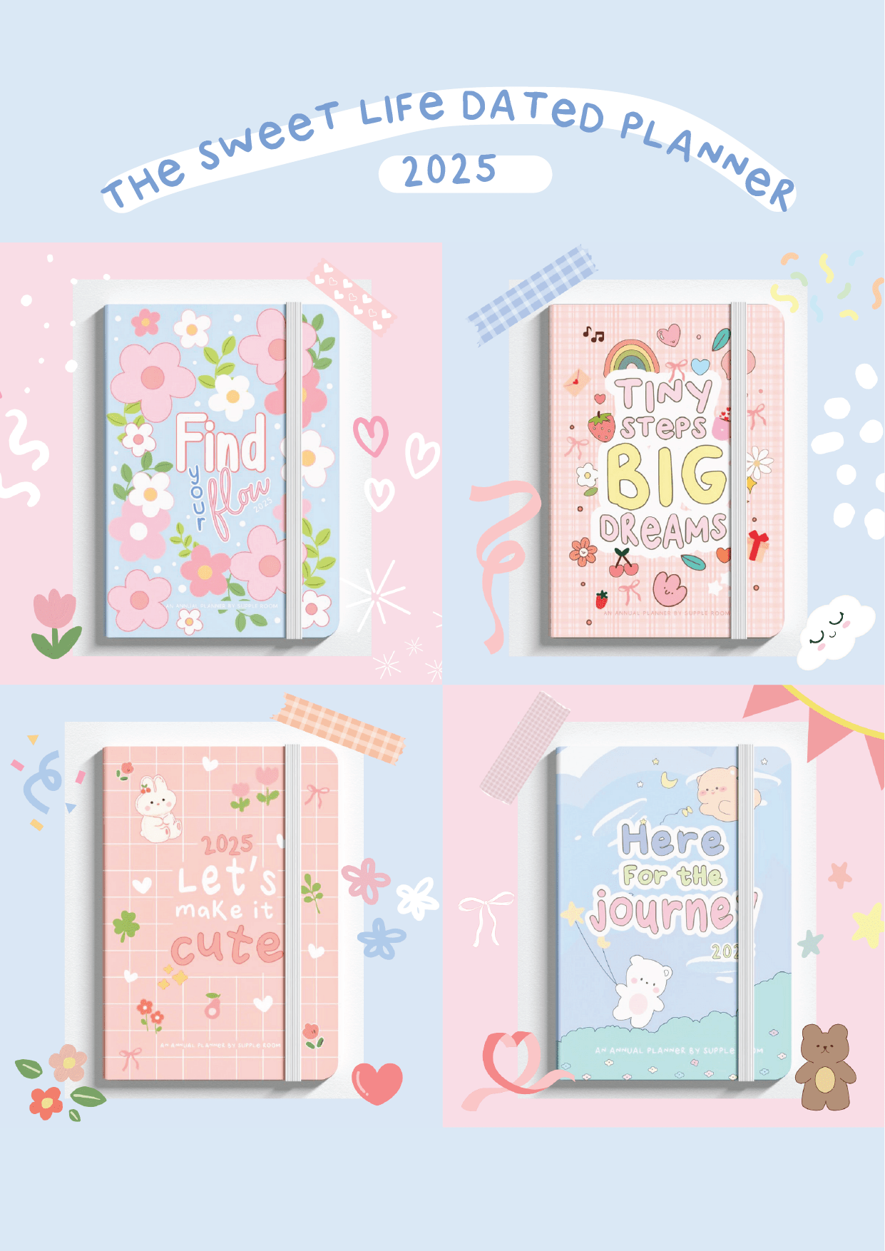 The Sweet Life 2025 Dated Planner | Preorder Now and Unlock Sweet Exclusive Perks - Supple Room