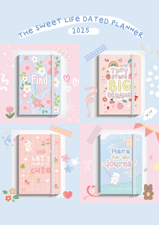 The Sweet Life 2025 Dated Planner | Preorder Now and Unlock Sweet Exclusive Perks - Supple Room