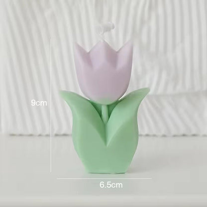 Tulip Blossom Candle | Available in 2 Colours - Supple Room