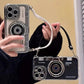 Vintage Camera Phone Case for iPhone with Strap | iPhone 14-15 Pro Max - Supple Room