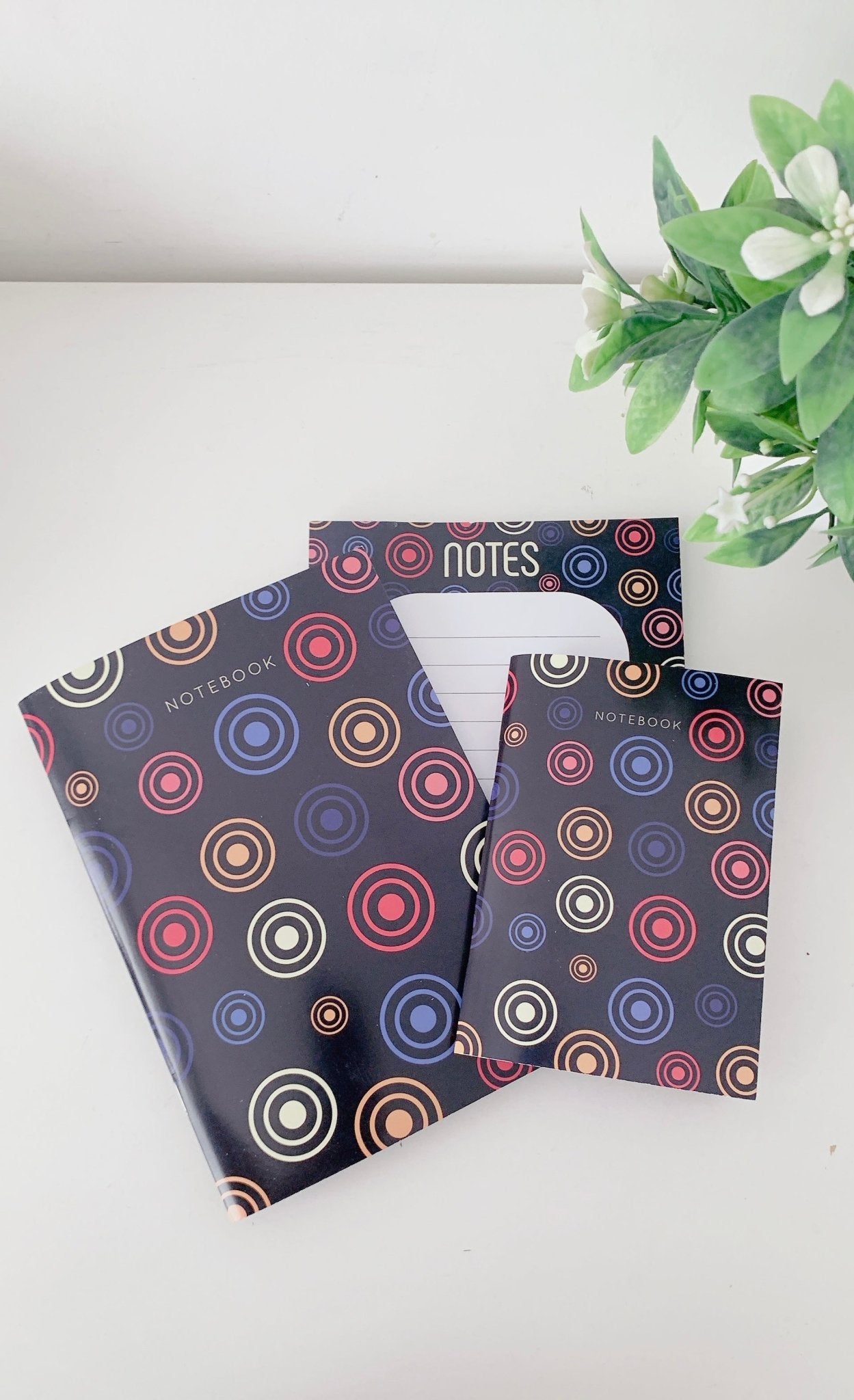 Wheel of Purpose Trio | Set of A5 Notebook, Notepad and A6 Notebook - Supple Room