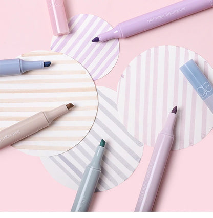 Sweet Sugar soft head Highlighter Marker pens | 6 pcs set