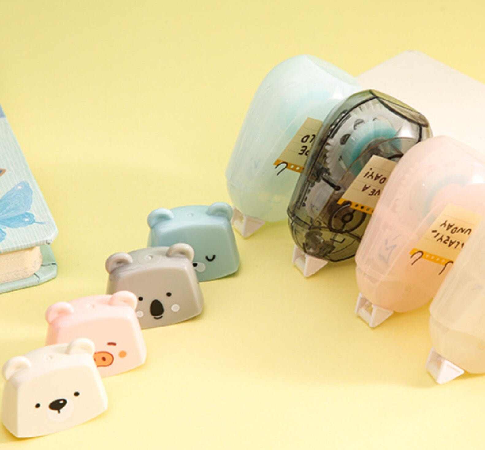 Adorable Animal double sided adhesive glue tape roller - Supple Room