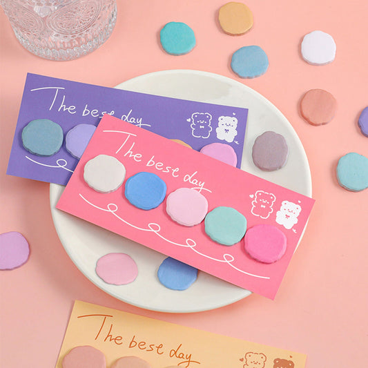 Adorable round index sticky notes - Supple Room