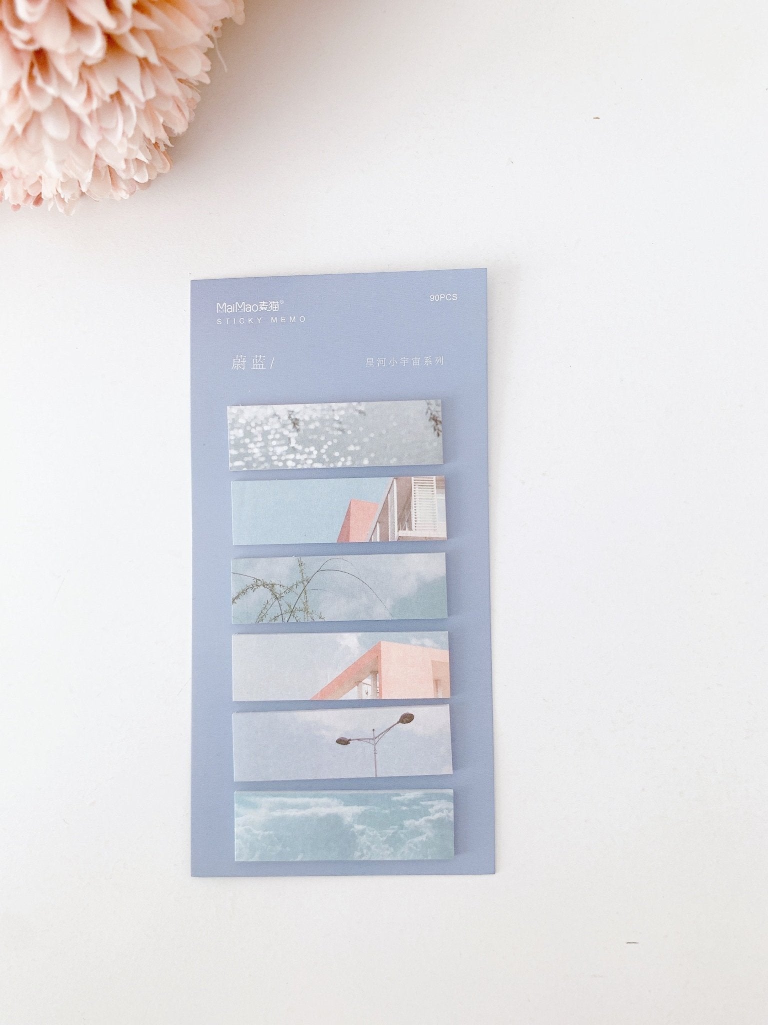 Aesthetic Landscape Index book tab series/ sticky notes/ page flags ...