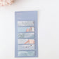 Aesthetic Landscape Index book tab series/ sticky notes/ page flags | 90 sheets each - Supple Room