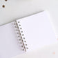 Aesthetic Set of 2 mini notebooks | 200 pages | Spiral bound | 4.5" x 4.5" - Supple Room