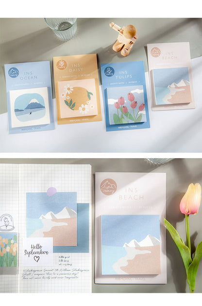 Alluring Nature illustrated notepads - Supple Room