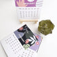 Artful Agenda 2023 Calendar Cards with Easel Stand | A6 Size | 4.1 x 5.8 inches - Supple Room