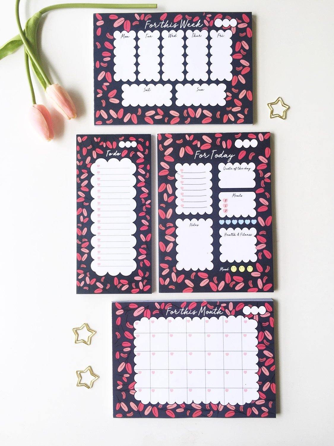 Autumn Feels To Do/ Daily/ Weekly/Monthly Planners | A5 Size | 50 sheets each - Supple Room