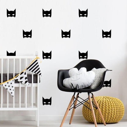 Batman Wall Decal | 24 Pcs | Self Adhesive - Supple Room