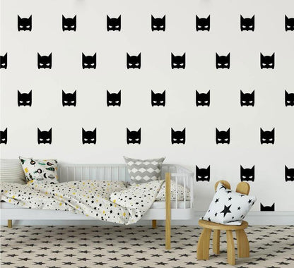 Batman Wall Decal | 24 Pcs | Self Adhesive - Supple Room