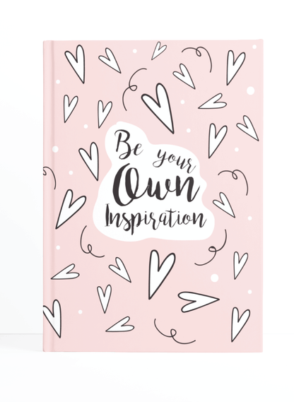 Be your own Inspiration Notebook | Available in various sizes