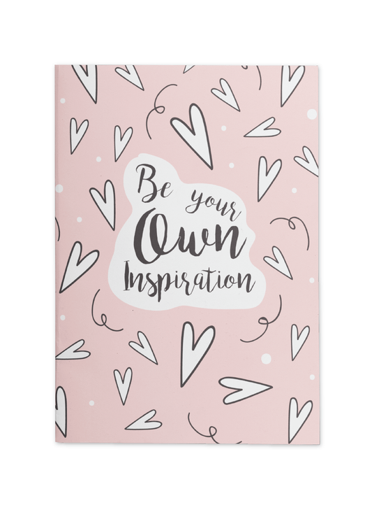 Be your own Inspiration Notebook | Available in various sizes