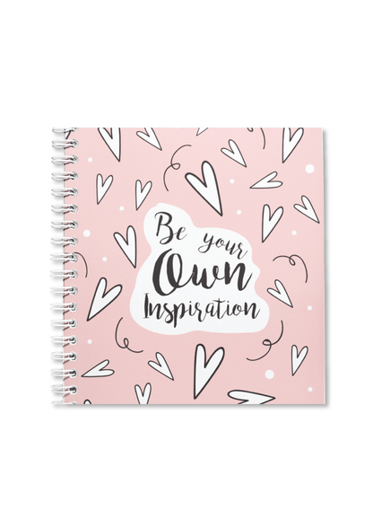 Be your own Inspiration Notebook | Available in various sizes