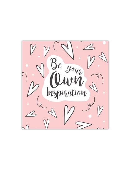 Be your own Inspiration Notebook | Available in various sizes