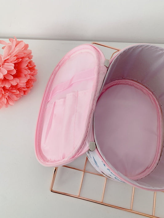 Blooming Elegance Cosmetic / Toiletry storage vanity bag - Supple Room