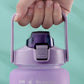 Blue Purple Ombre effect Time marked bottle for Home/School/Office/Gym/Travel | Non Toxic & Leakproof - Supple Room