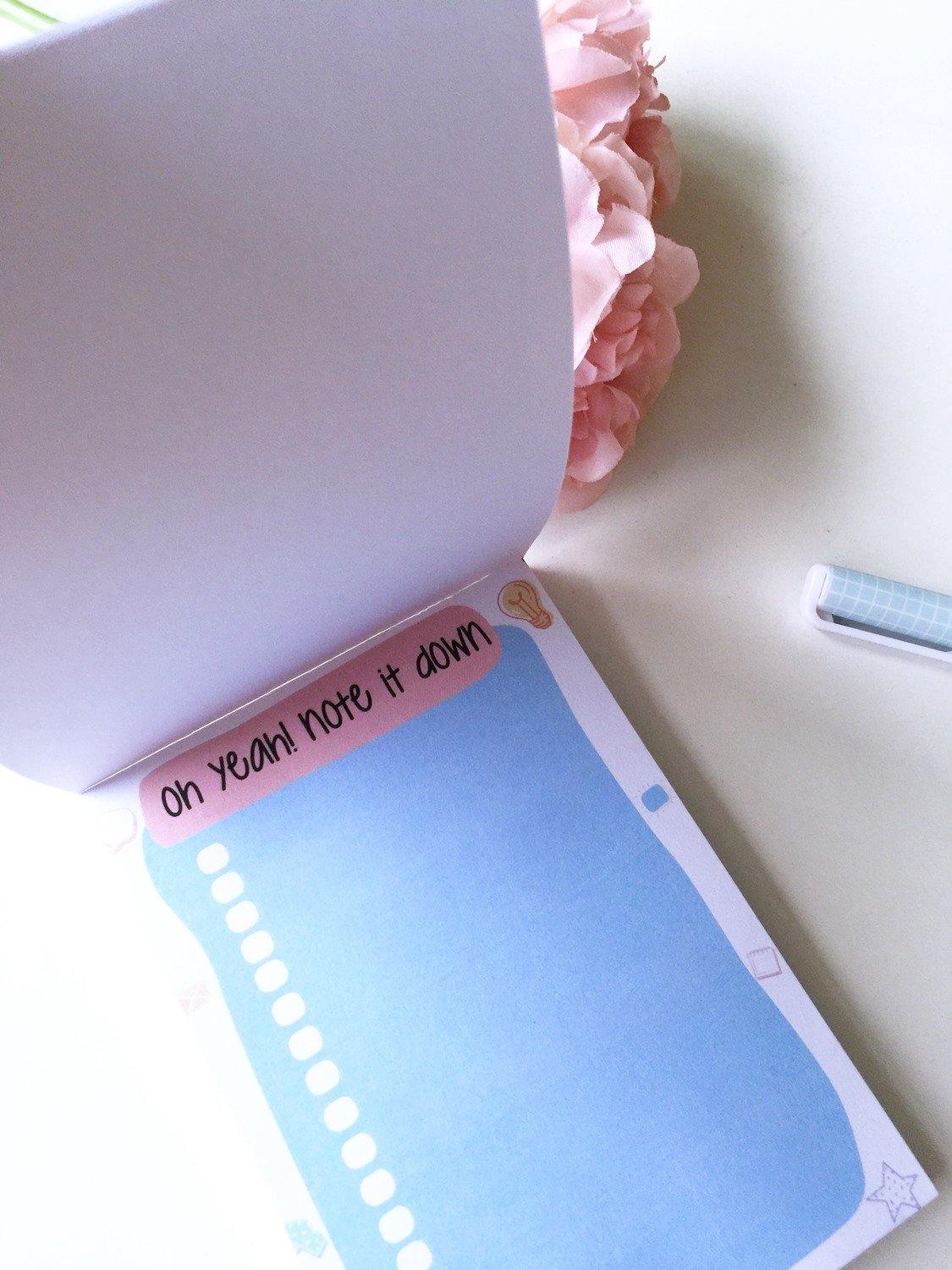 Bonny Blue To do List / Notepad | 50 sheets each - Supple Room