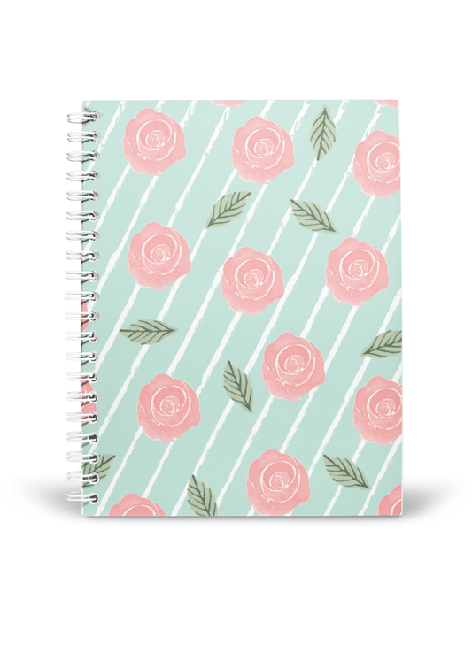 Botanical Roses Notebook | Available in various sizes