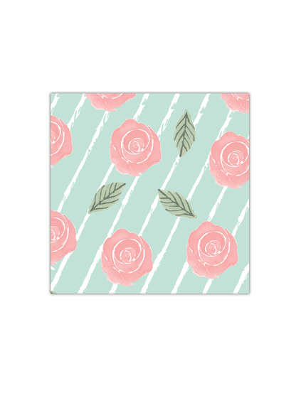 Botanical Roses Notebook | Available in various sizes