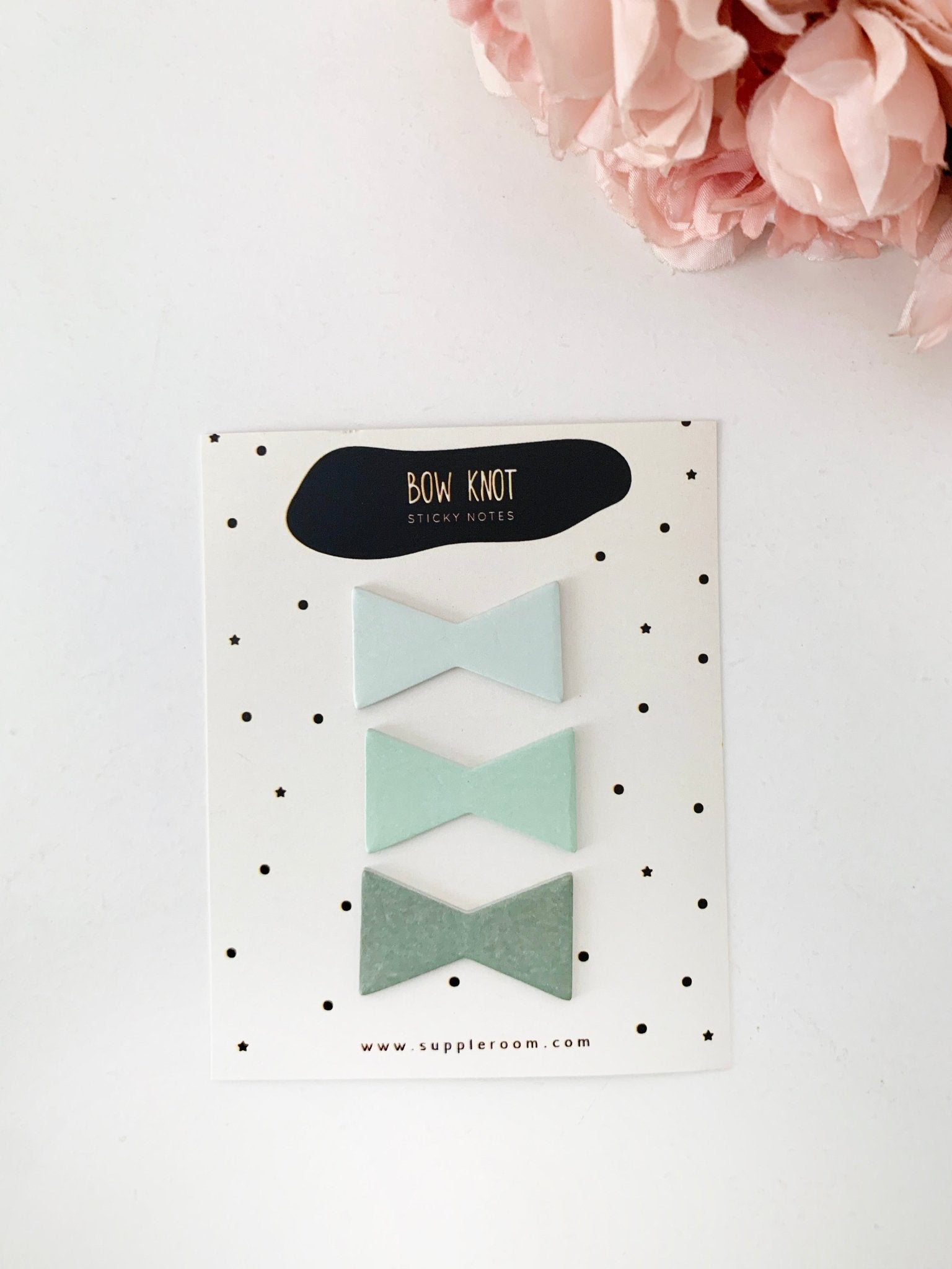 Bow Knot Sticky Notes/ Page Markers - Supple Room