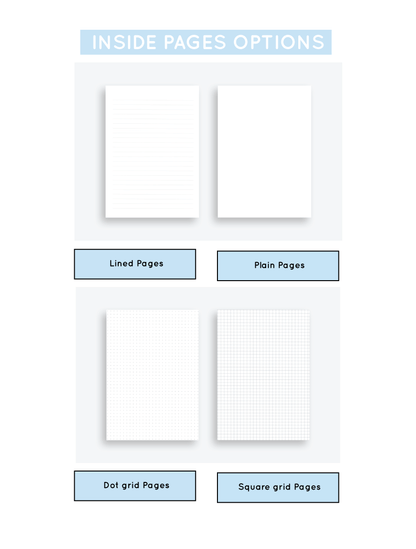 Candy Snow Notebook | Available in various sizes