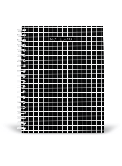 Checkered Notebook | Available in various sizes