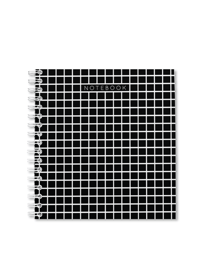 Checkered Notebook | Available in various sizes