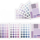 Color Palette Gradient Color Stickers Set | 76 Pcs