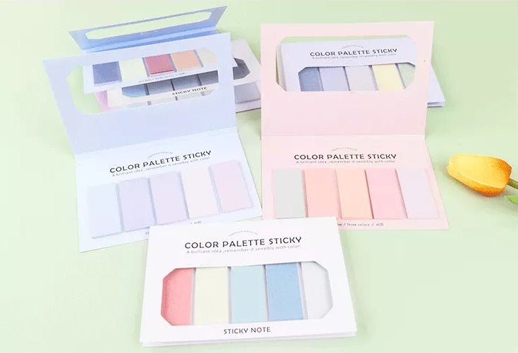 Color Palette Sticky notes | 5 shades in a pack |
