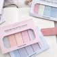 Color Palette Sticky notes | 5 shades in a pack | - Supple Room