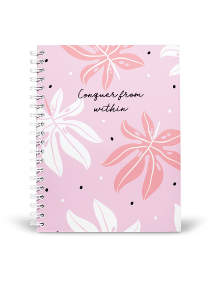 Conquer from Within Notebook | Available in various sizes