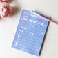 Cool blue Vibes Daily/ Weekly/Monthly Planners | A5 Size | 50 sheets each - Supple Room
