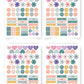 Cute Functional Planner Stickers | A5 Size | 2 sheets or 4 sheets - Supple Room