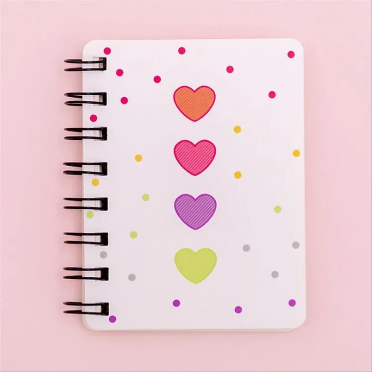 Cute mini spiral notebooks | Set of 4 - Supple Room