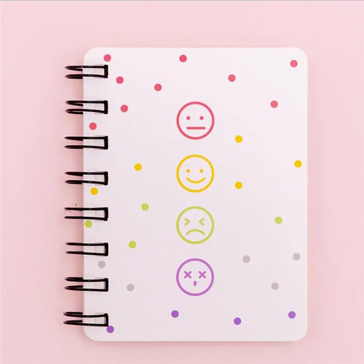 Cute mini spiral notebooks | Set of 4 - Supple Room