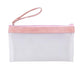 Cute Translucent Frosted Zipper Pencil Pouch - Supple Room